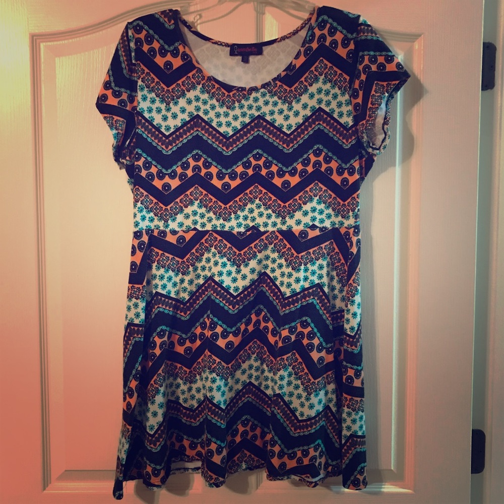 Aztec Pattern Dress